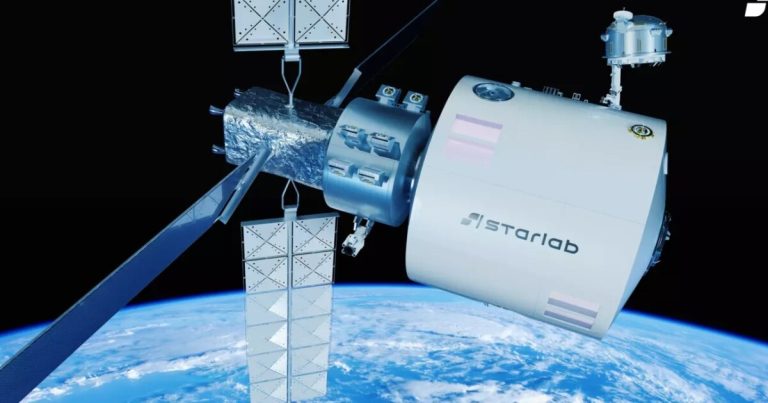Hvězdná loď společnosti SpaceX vypustila vesmírnou stanici Starlab na oběžnou dráhu