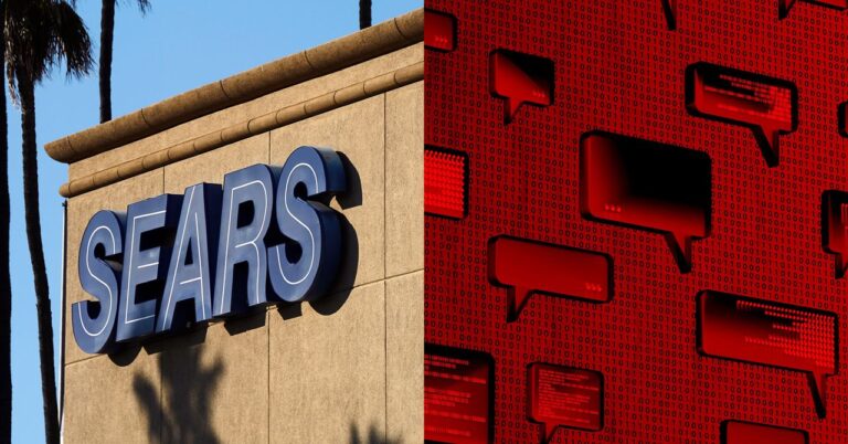 Sears odhalil telefonní hovory a textové chaty AI Chatbot komukoli na webu