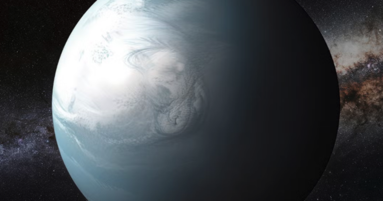 Infračervené signály by mohly odhalit mimozemský život na planetách „vodního světa“.